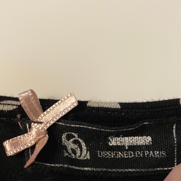 French brand Sinéquanone dress polkadot SZ T3 US L - Picture 5 of 6